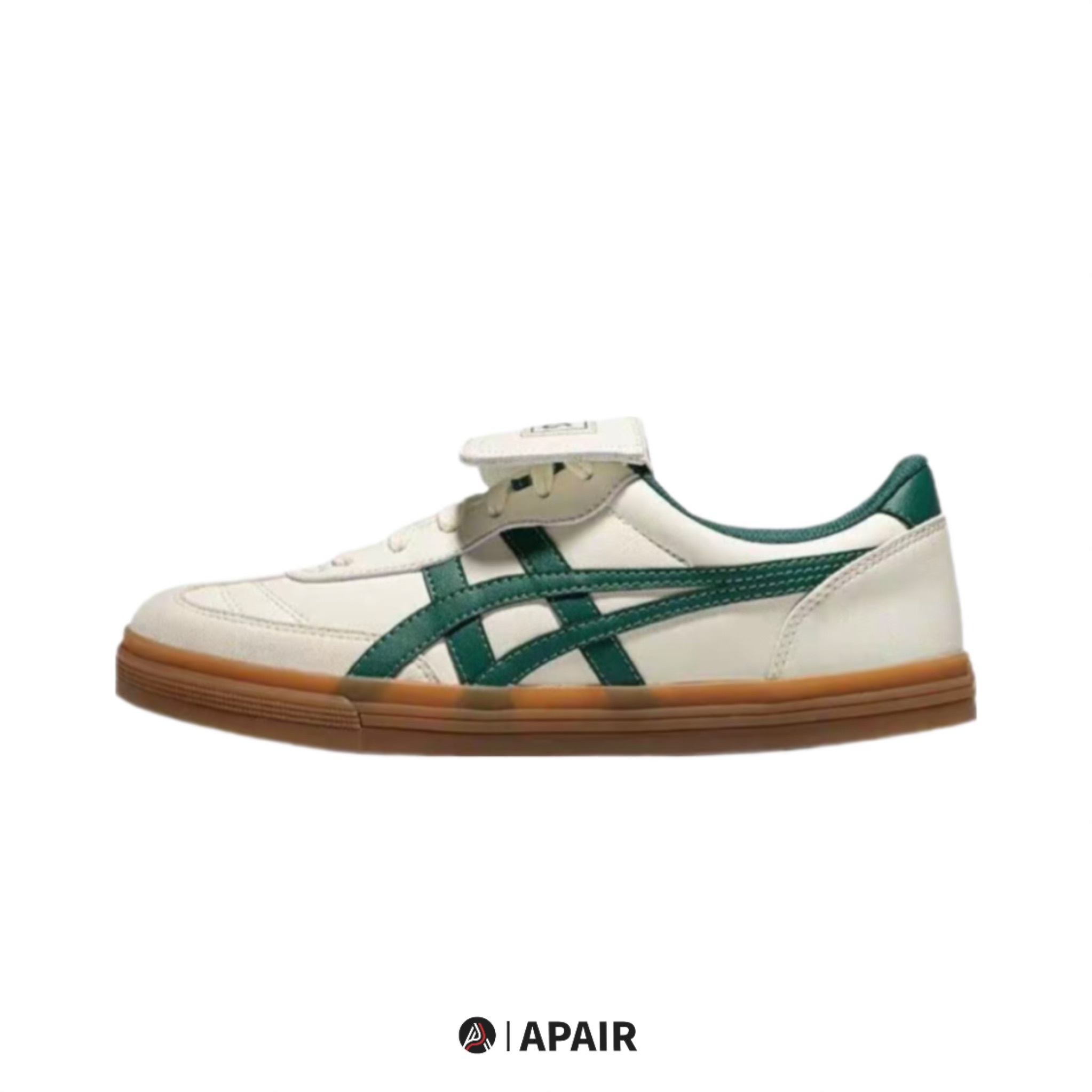 【APAIR】預購 ASICS Aaron 2.0 亞瑟士 德訓鞋 翻蓋鞋舌 米白綠 焦糖底 1203A720-750