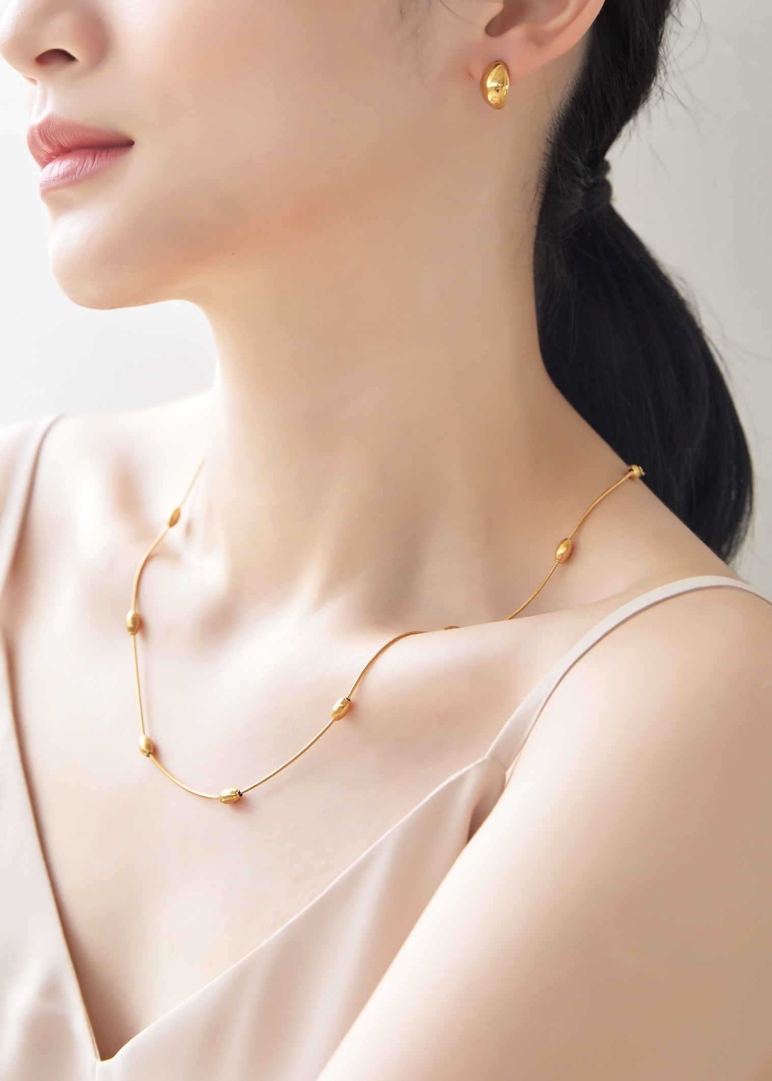 Mnemosyne 項鍊-金-醫療鋼