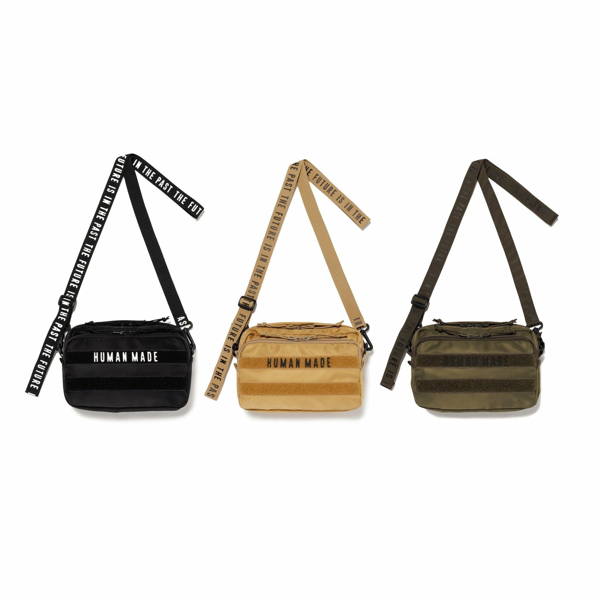 【現貨】日本 HUMAN MADE MILITARY POUCH SMALL 戰術 百搭 尼龍側背包 小包