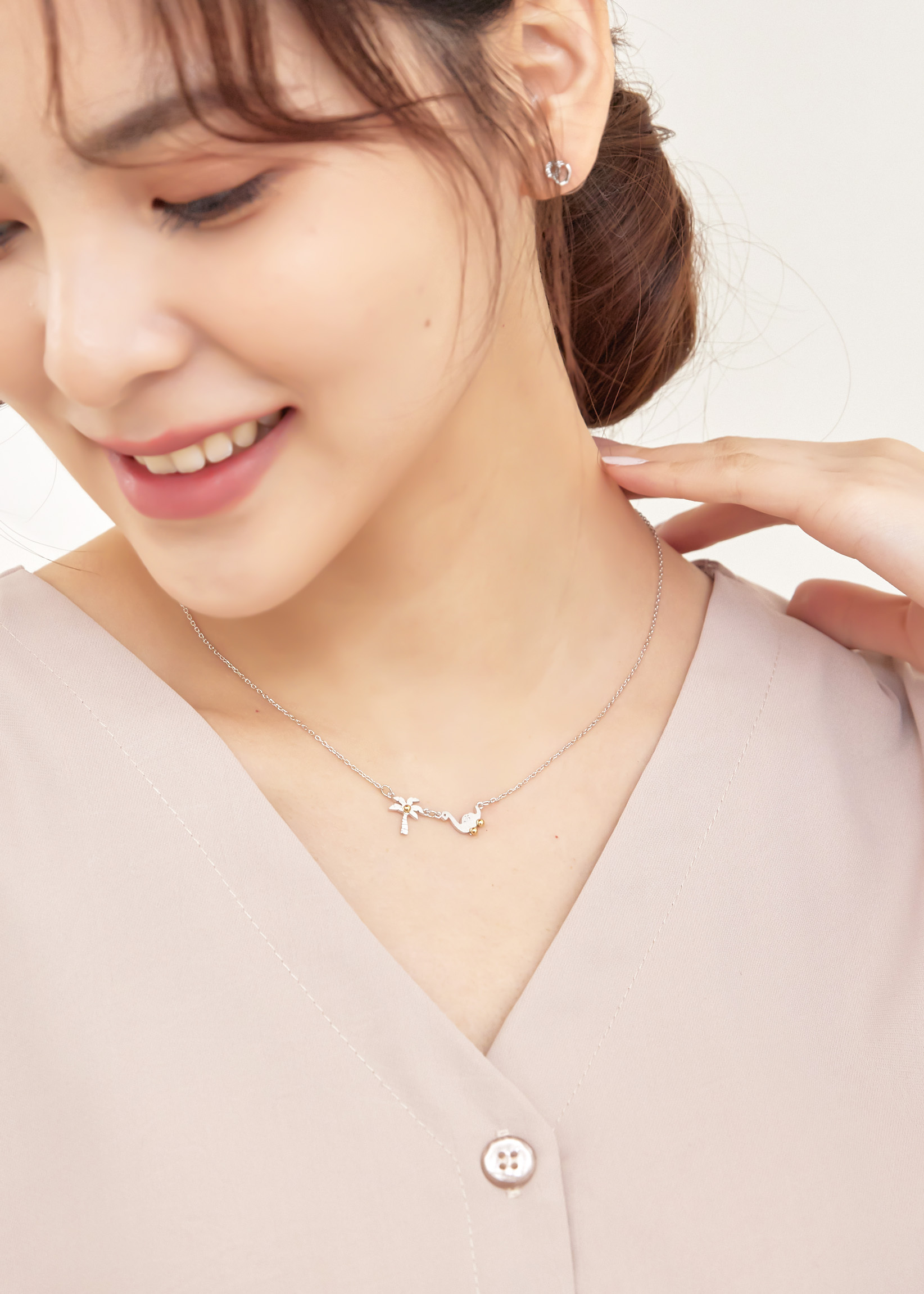 恐龍耶子樹項鍊