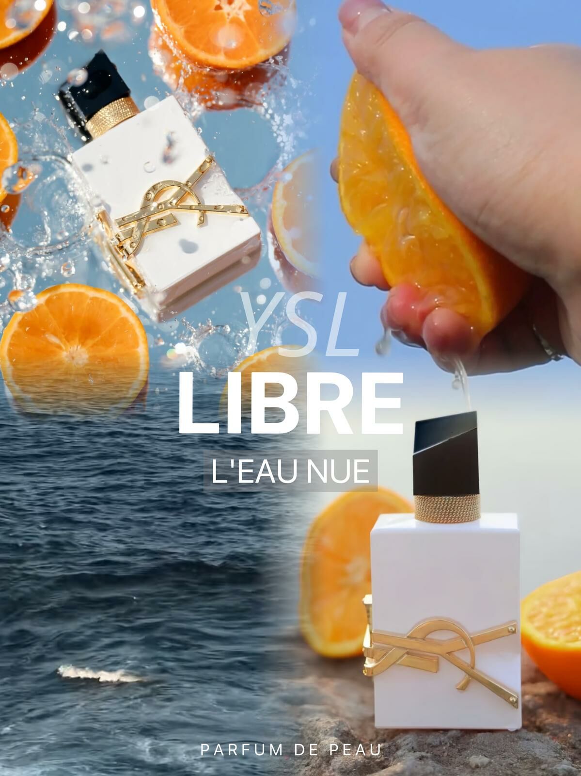 YSL LIBRE 自由之水🌟 縱情盛夏🍊無酒精香水EDP 50ml WEARESEOUL.COM