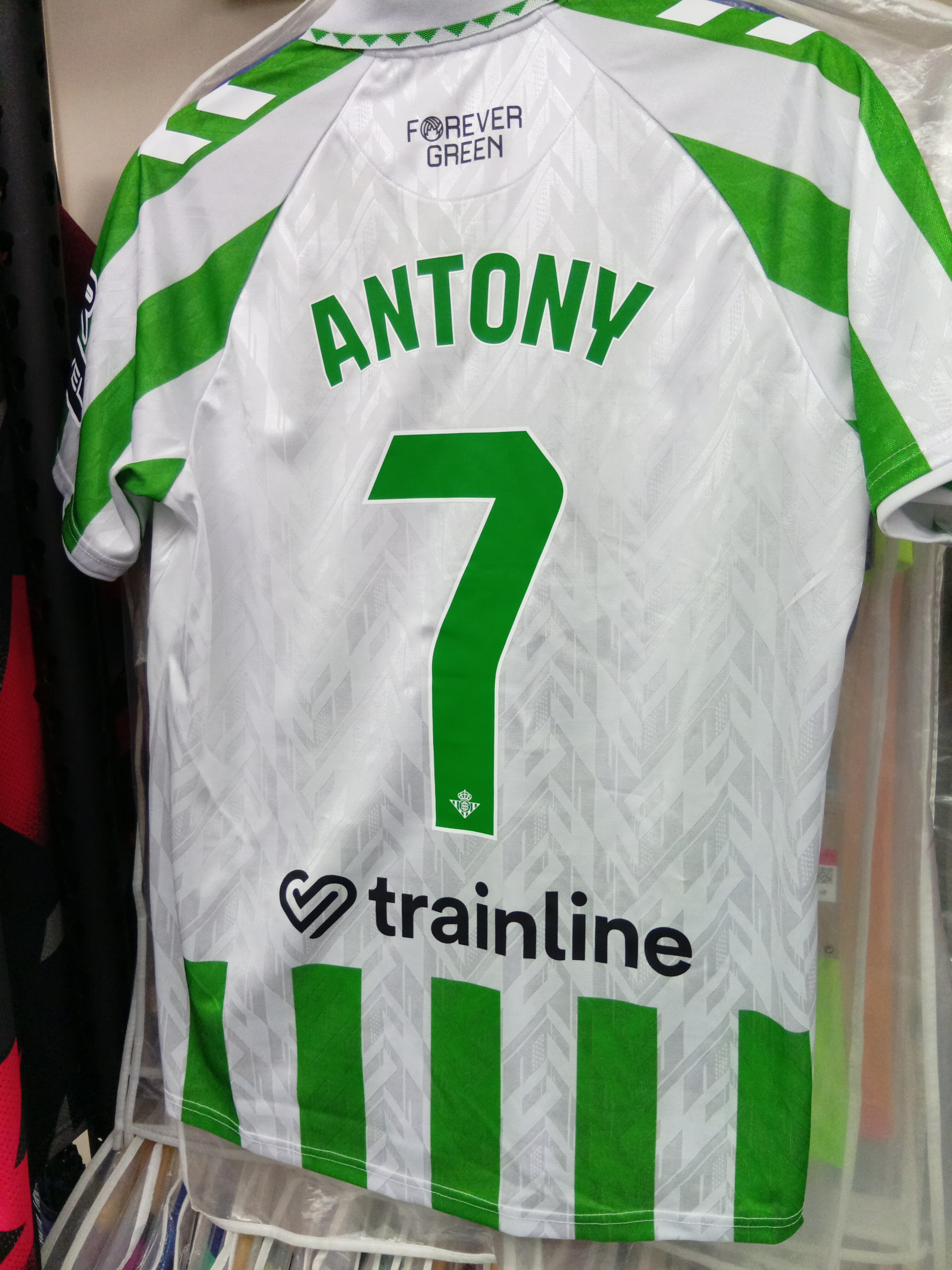 24-25皇家貝迪斯主場安東尼球衣