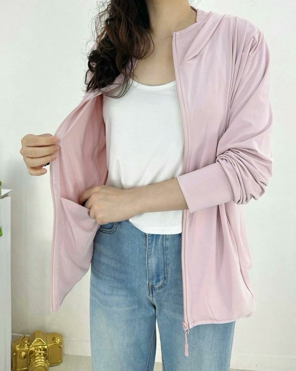 【夏日百搭神器清涼空氣感防曬外套】（現貨）