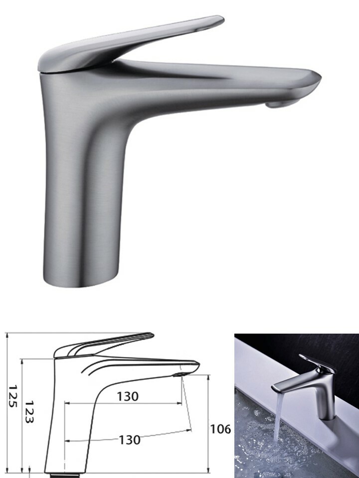 D1BL-7041不銹鋼面盆龍頭
