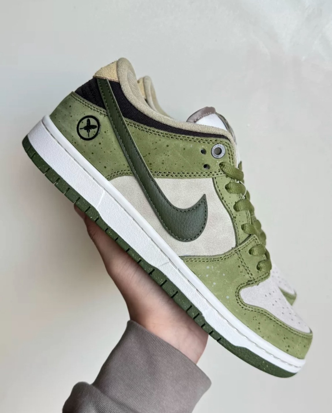 堀米雄斗 聯名款滑板鞋「蘆筍綠」