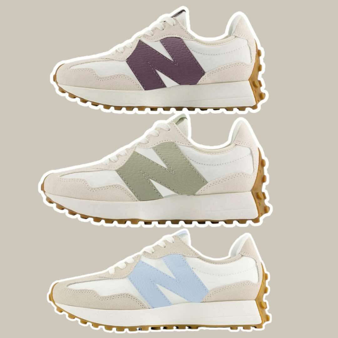 New Balance 327 淺藍 ws327fta/ 抹茶綠 ws327ftb/ 灰紫 ws327ftc