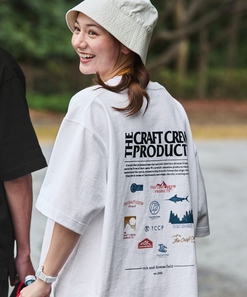 THE CRAFT CREW PRODUCTS / Back Print T-shirt