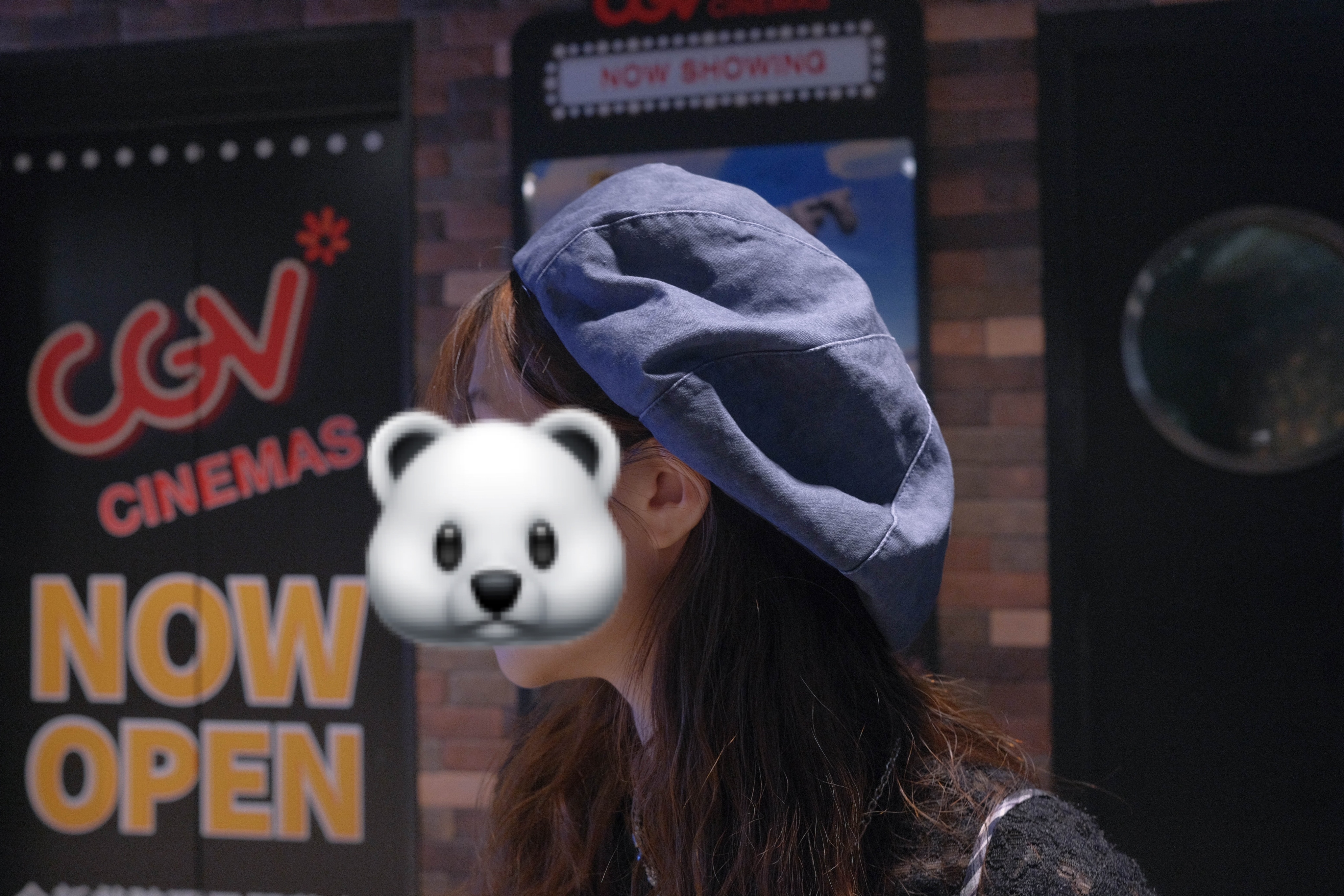 布質布雷帽(黑/藍/杏)