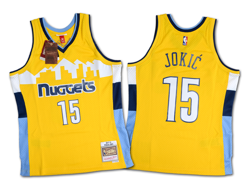 Mitchell & Ness 丹佛金塊隊 Nikola Jokic 2017-2018 宣言版 Swingman 球衣