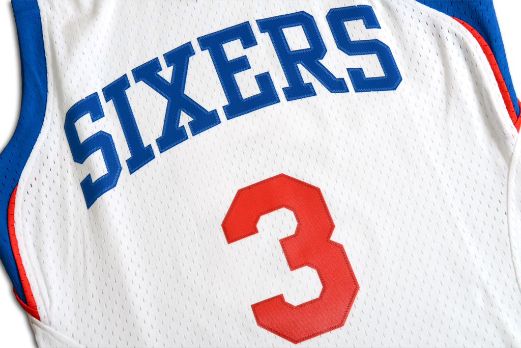 Mitchell & Ness 費城76人隊 Allen Iverson 2009-2010 復刻 Swingman 球衣