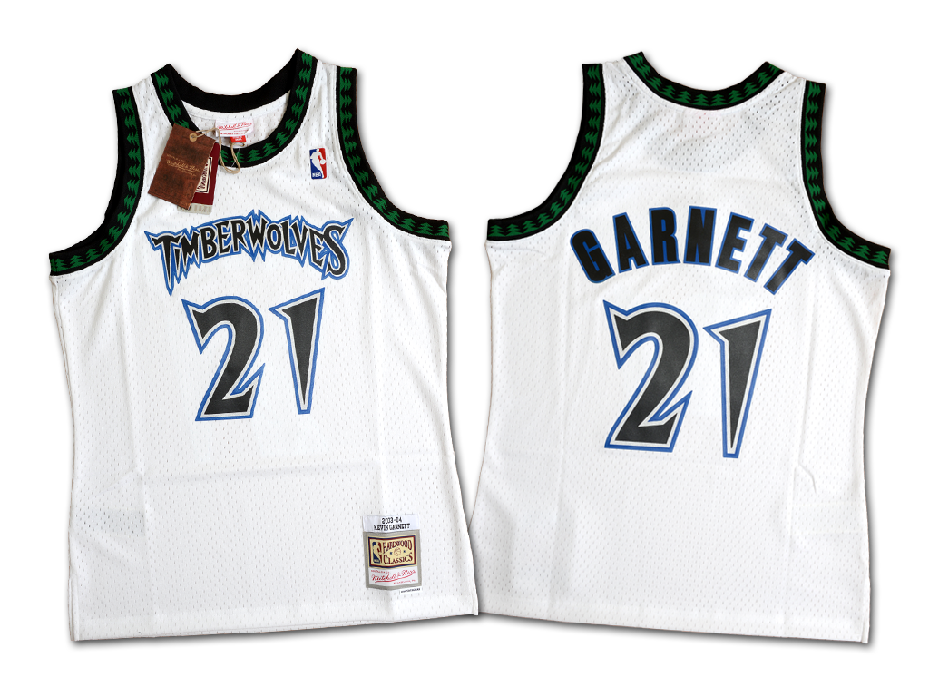 Mitchell & Ness 明尼蘇達灰狼隊 Kevin Garnett 2003-2004 復刻 Swingman 球衣