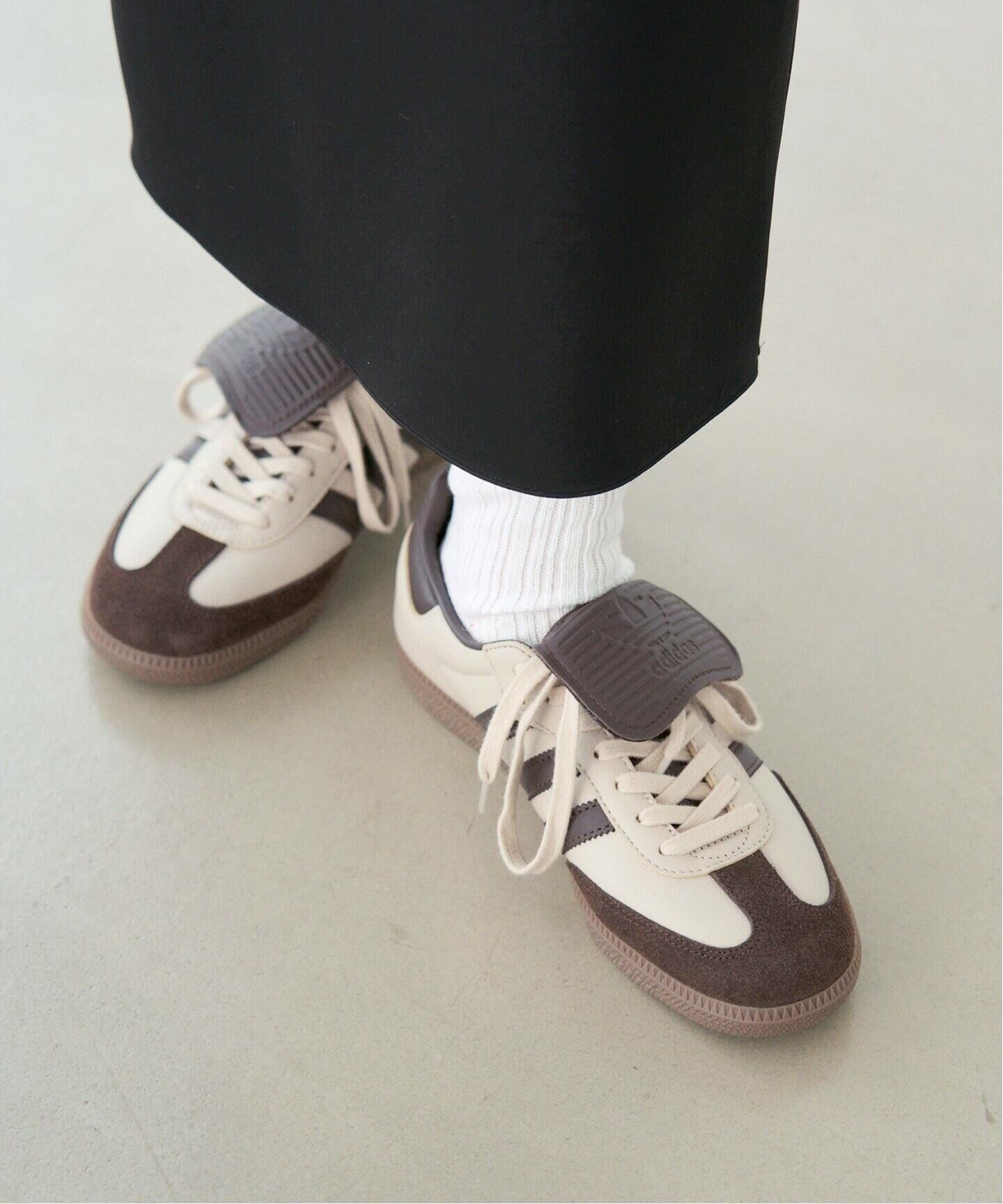 預購┃adidas SAMBA LT 翻鞋舌 長鞋舌 咖啡色 米色