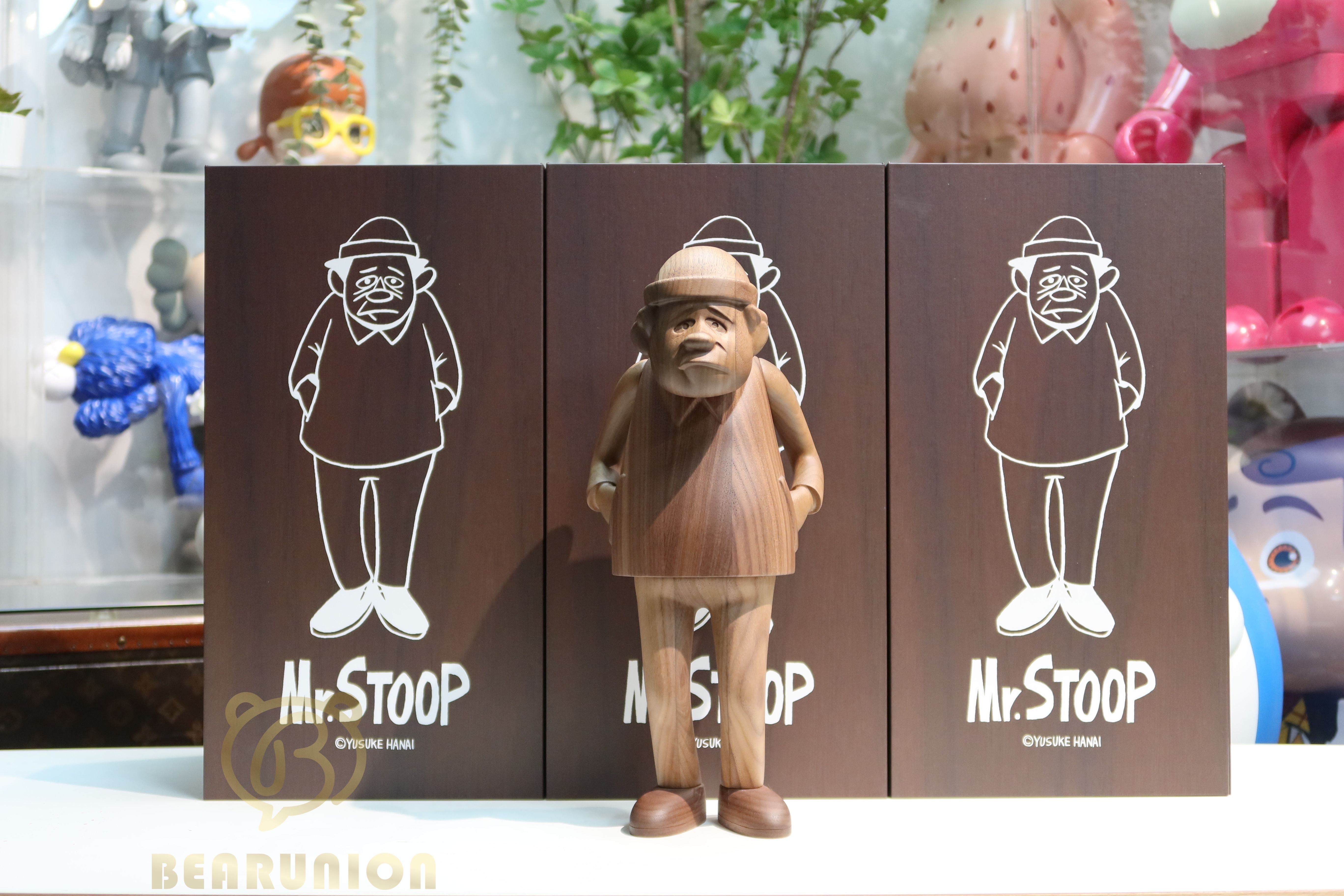 🥇現貨🥇カリモクMr.STOOP 30CM 花井祐介限量50個, 有簽名