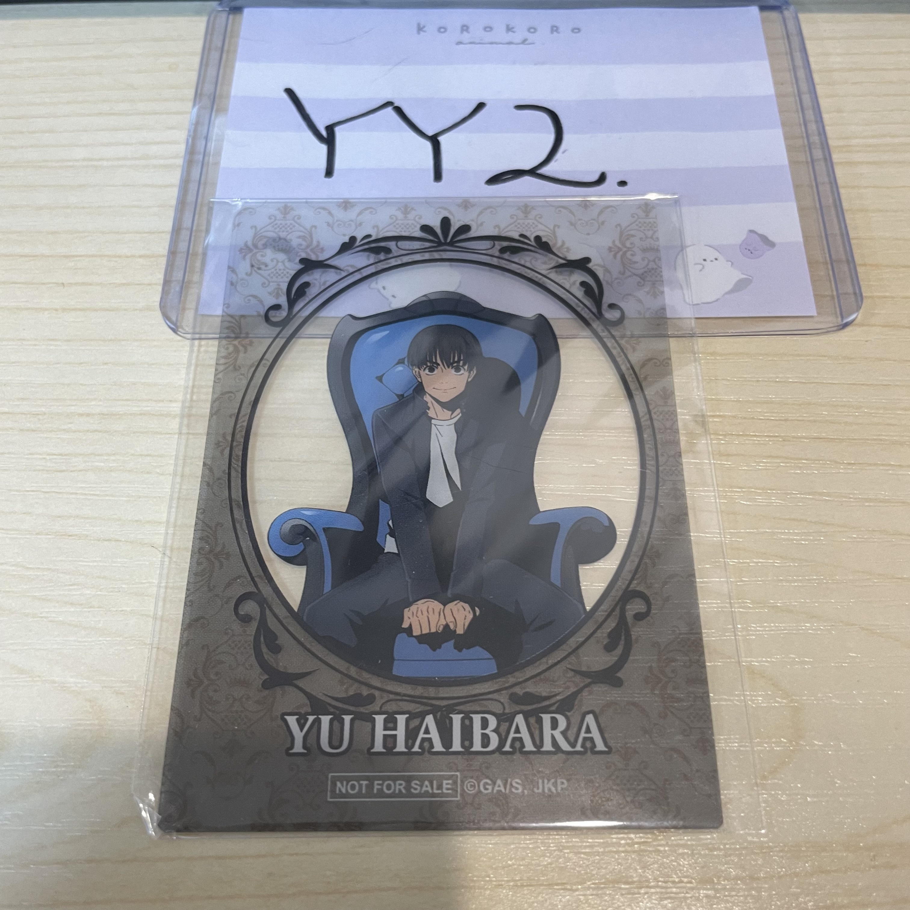 咒術迴戰 灰原 小卡 #YY2