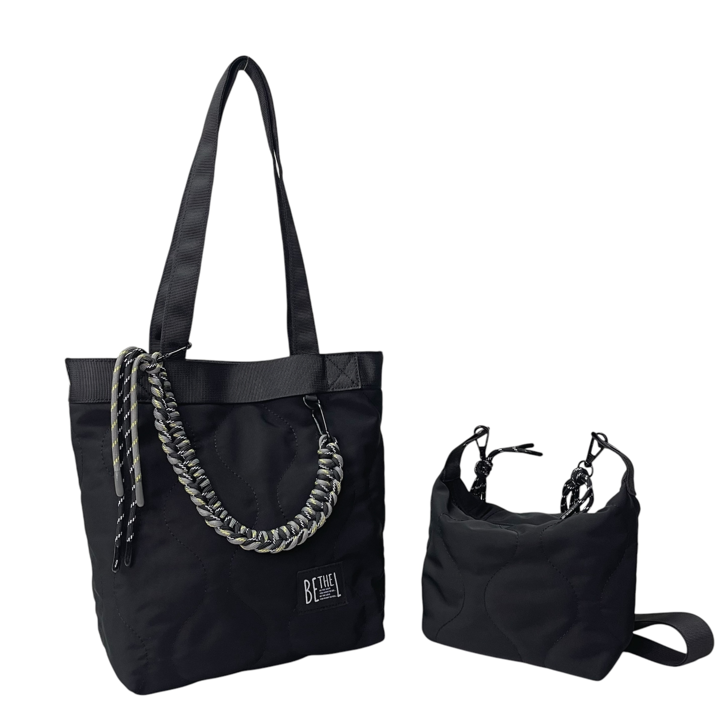 手工掛繩2合1 Tote Bag (細 Size)