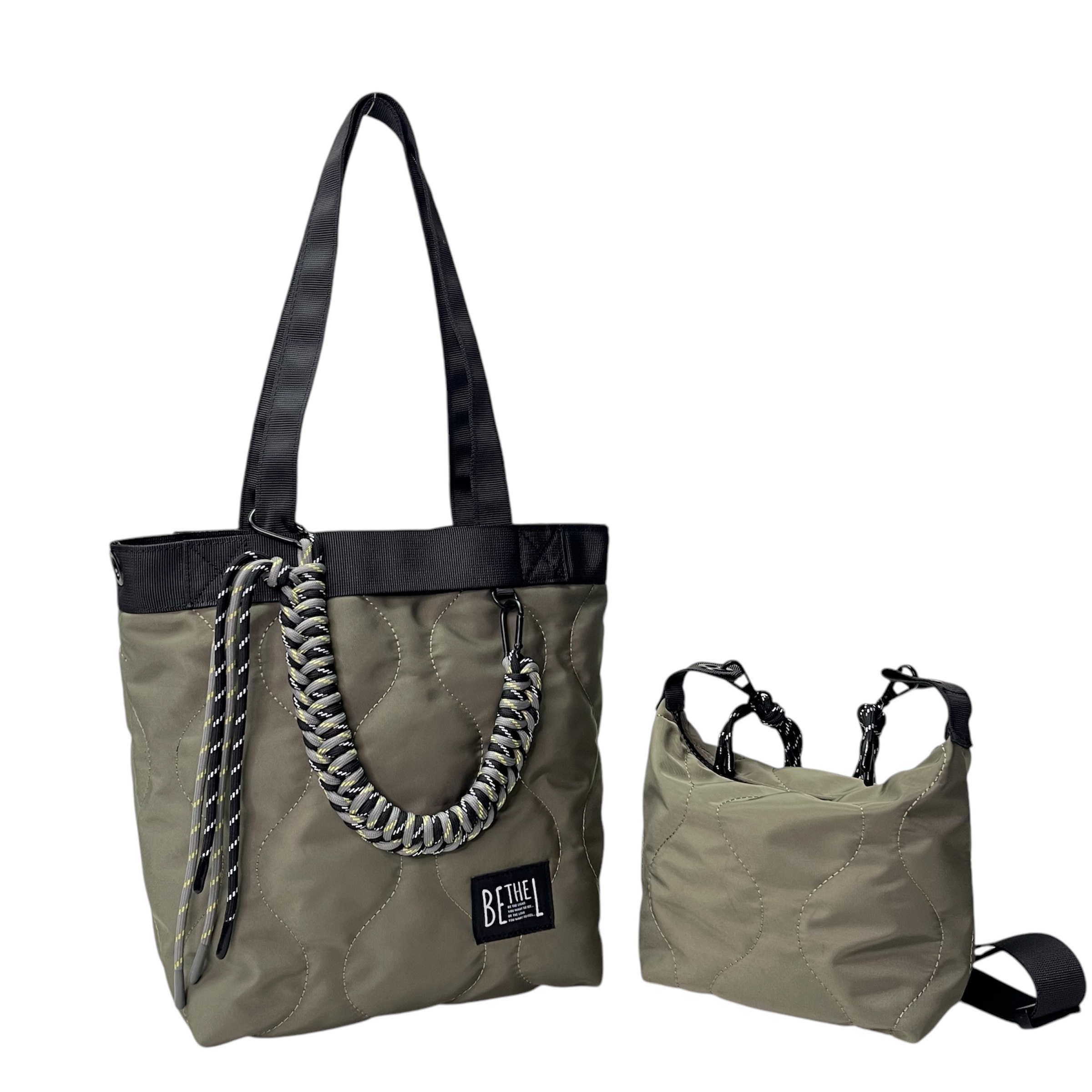 手工掛繩2合1 Tote Bag (細 Size)