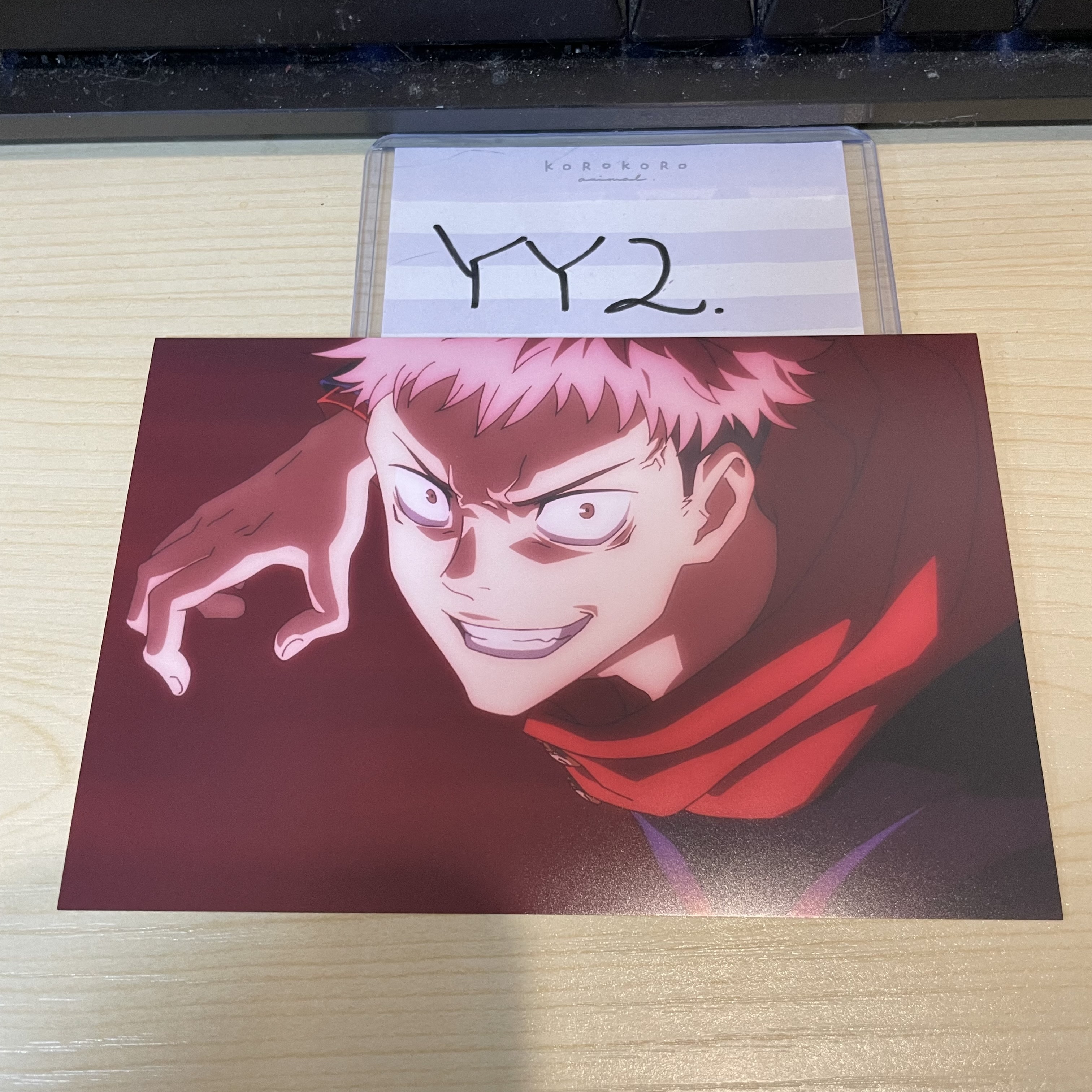 咒術迴戰 虎杖 明信片 #YY2