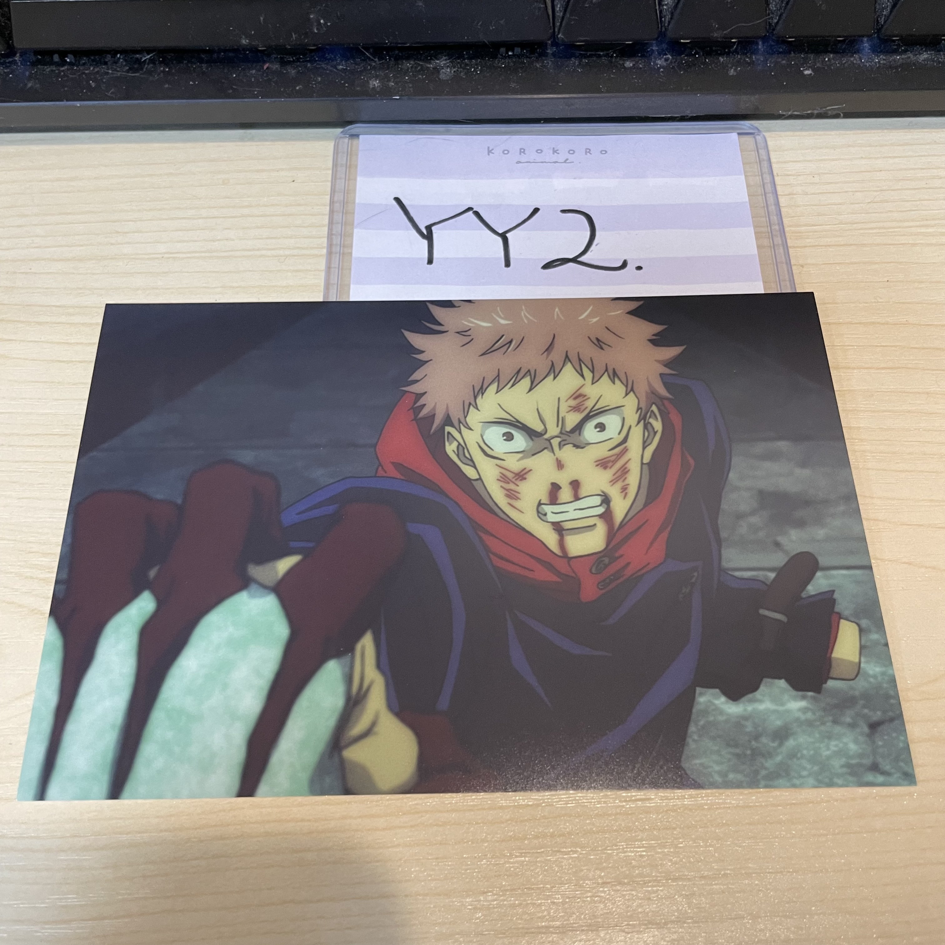 咒術迴戰 虎杖 明信片 #YY2