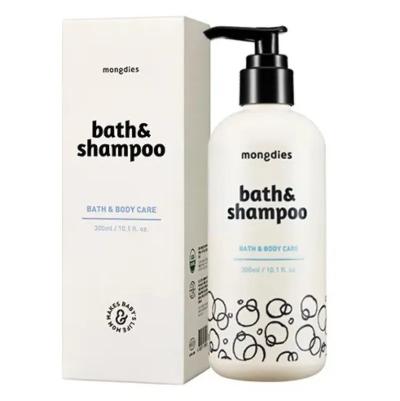Mongdies 保濕洗髮淋浴二合一 400ml