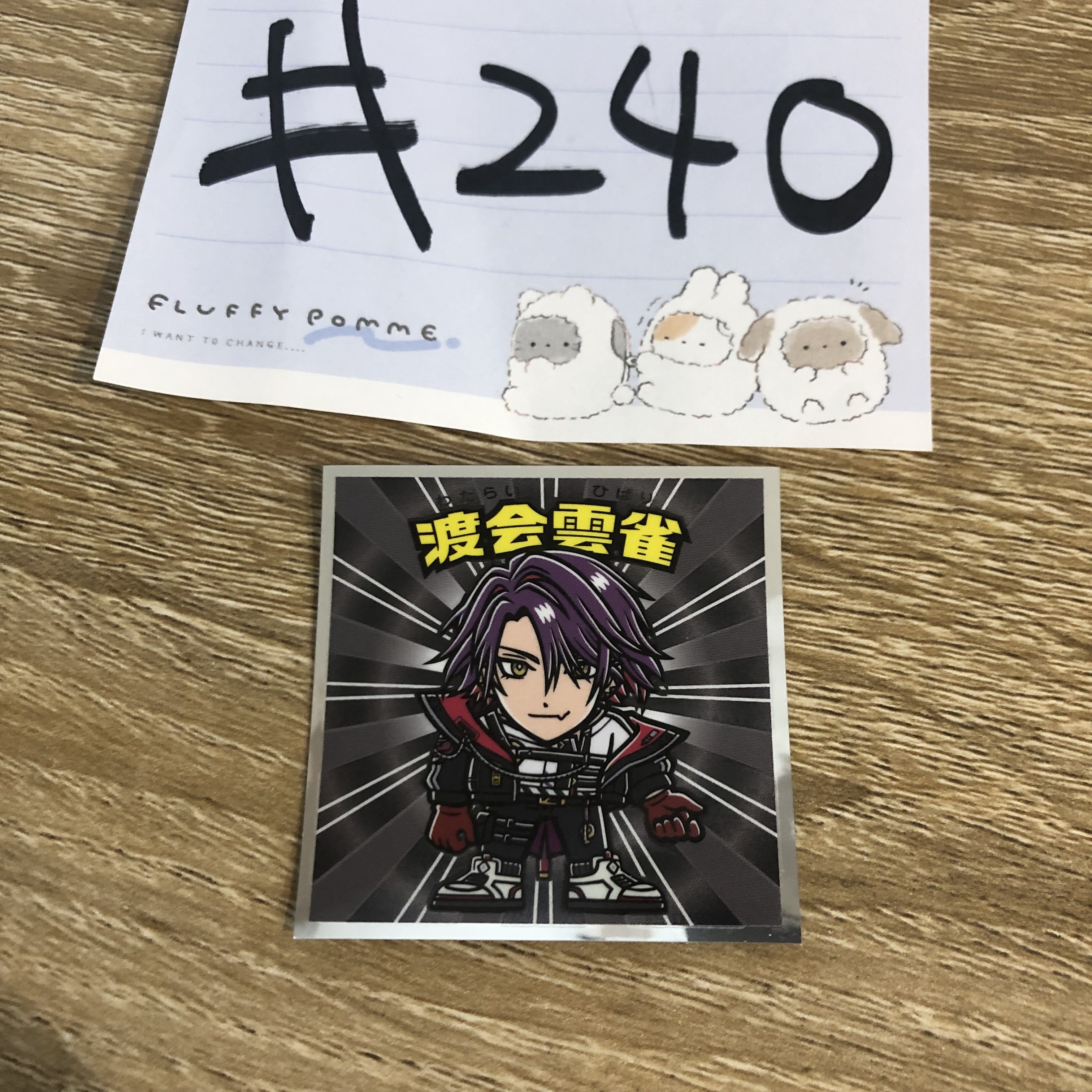 彩虹社  雲雀 貼紙#240