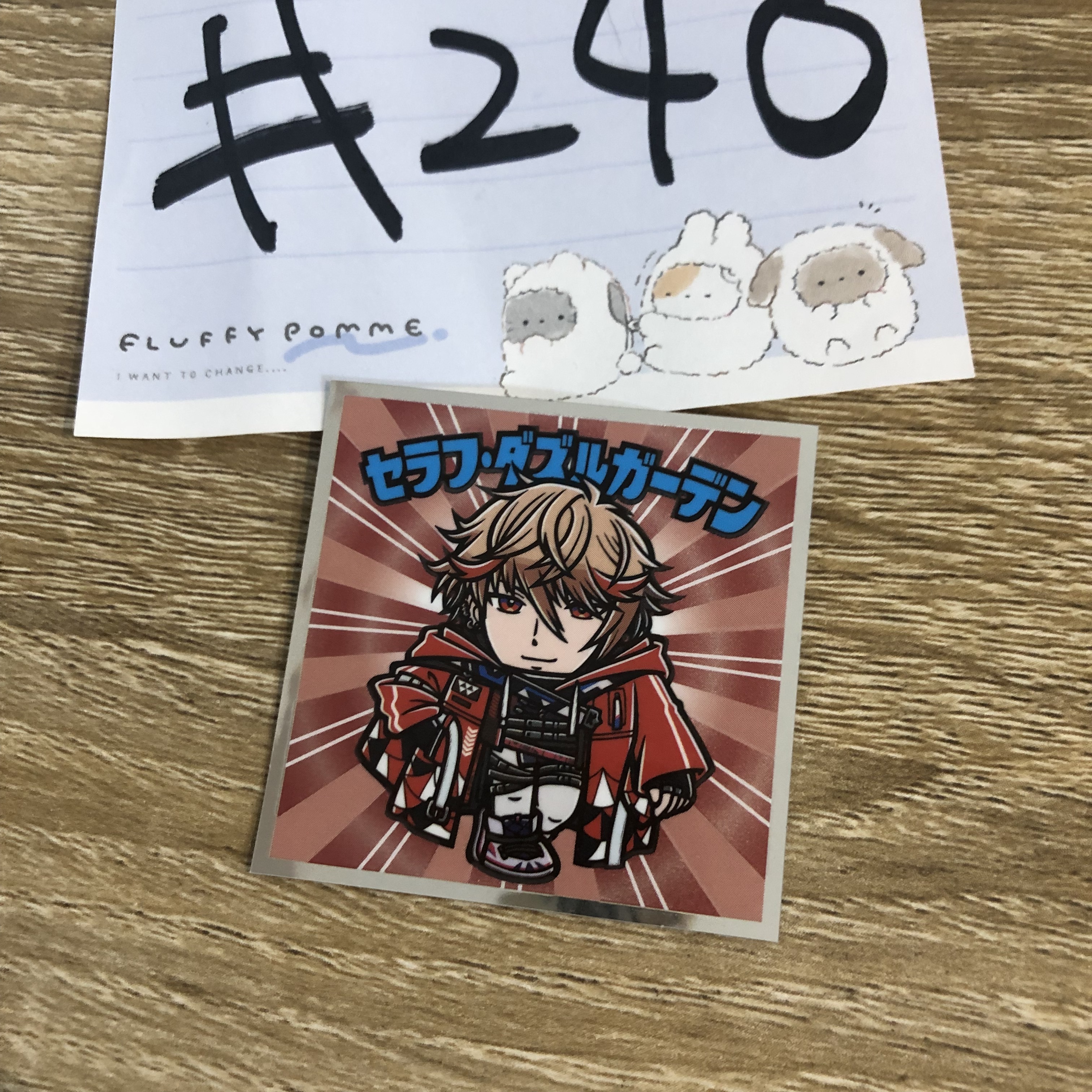 彩虹社  SERAPH 貼紙#240