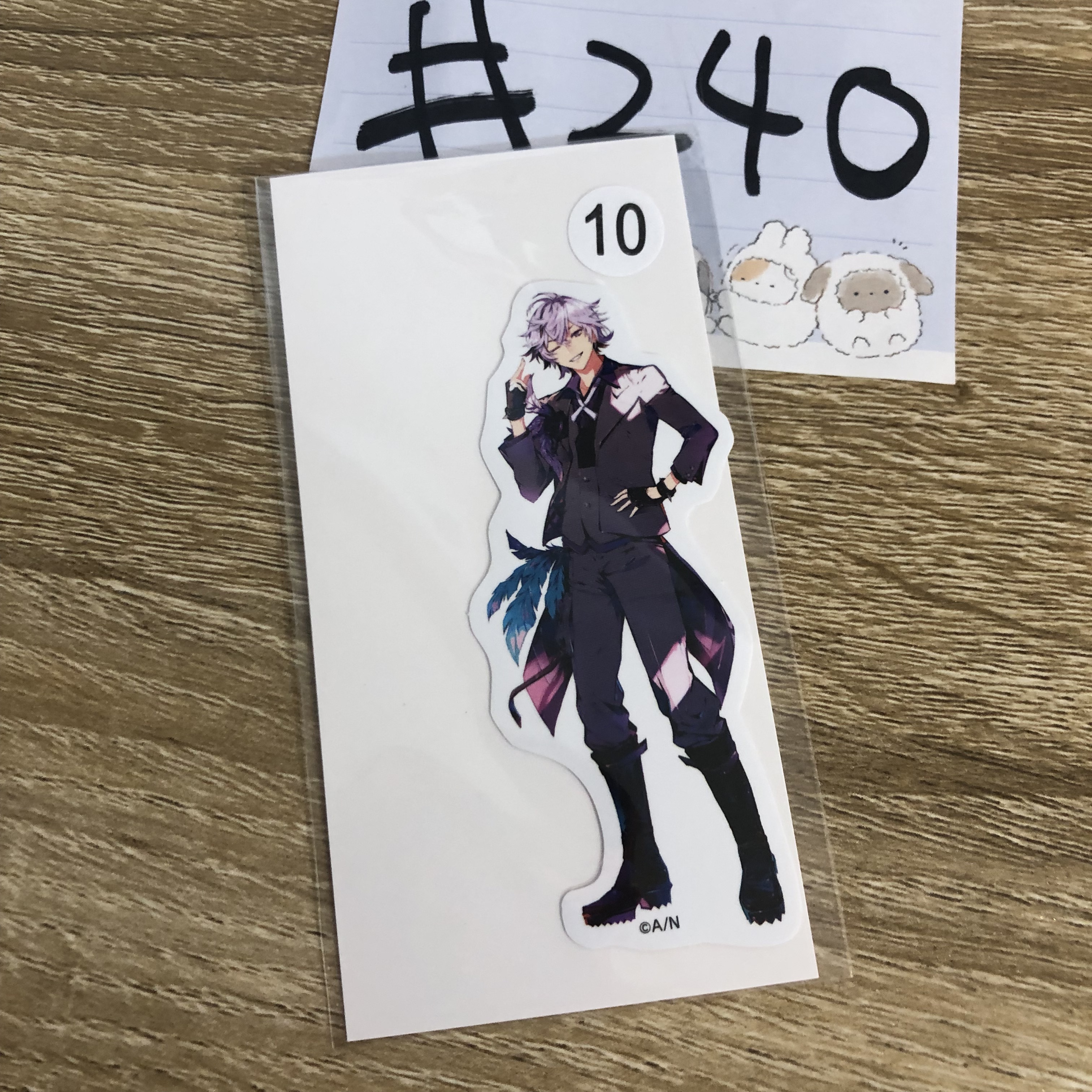 彩虹社  不破 貼紙#240