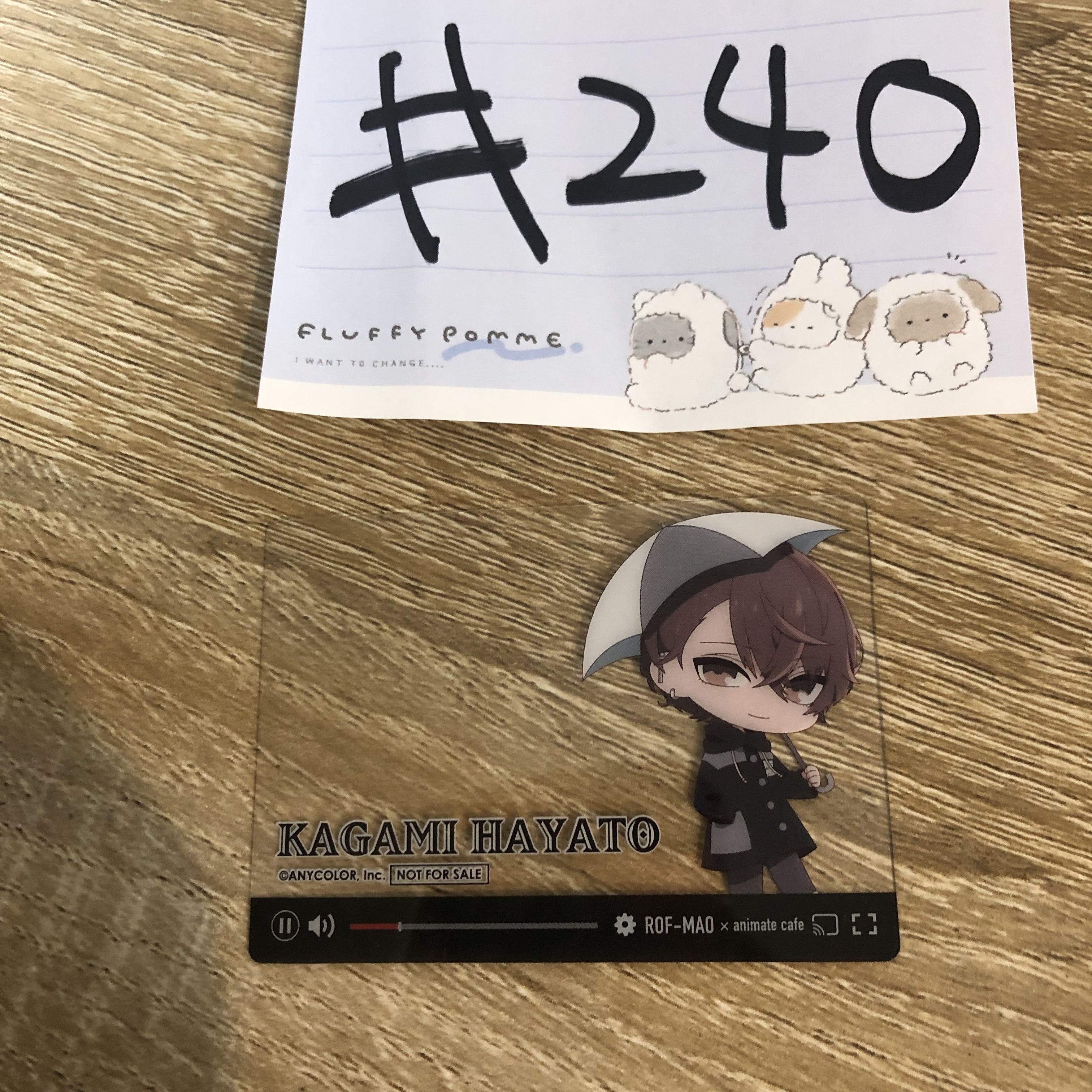 彩虹社  加賀美 小卡 #240