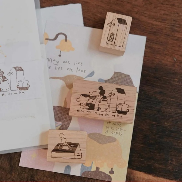 SOM x 手的溫度 May We Live the Life We Love 系列印章