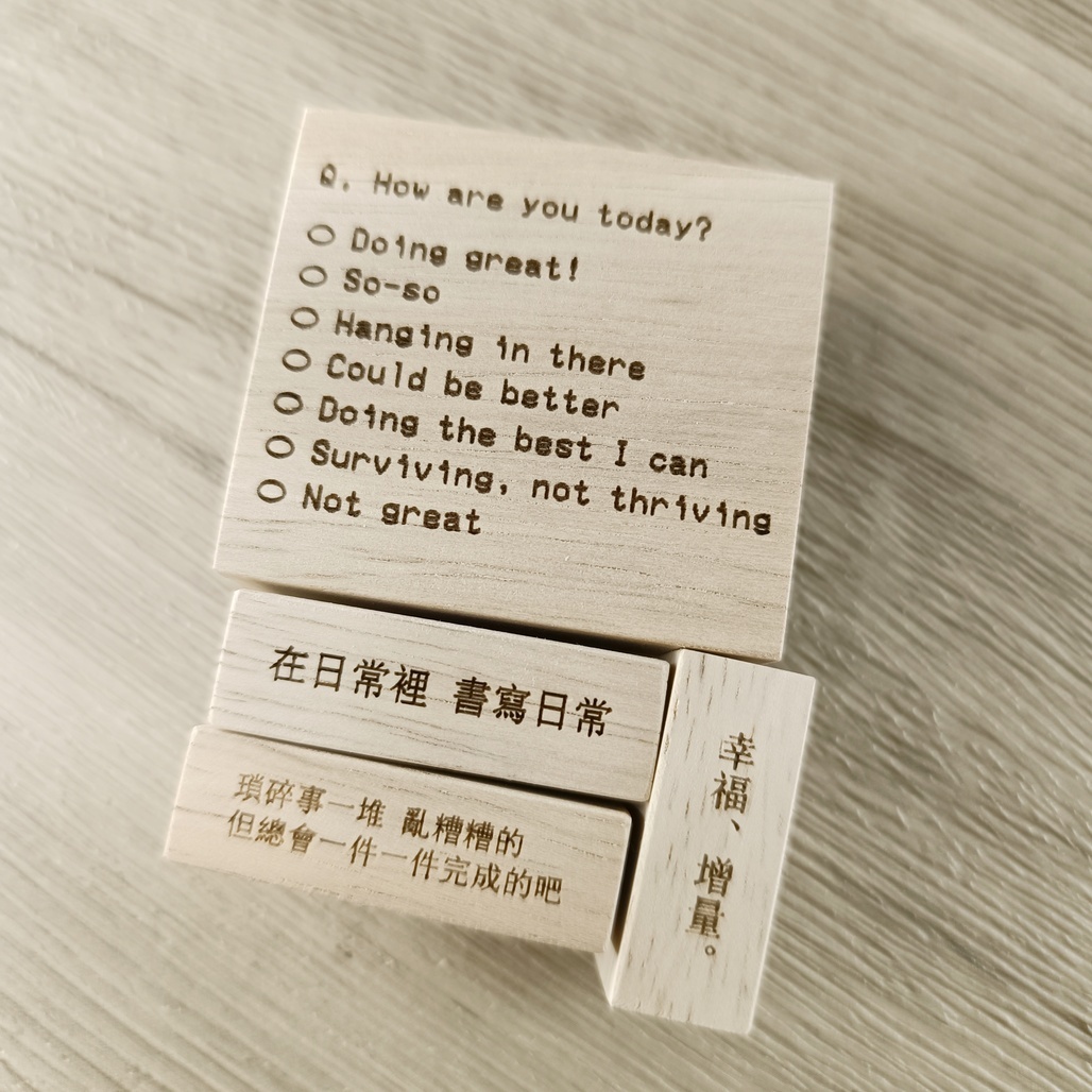 SOM．文字印章 2025新款