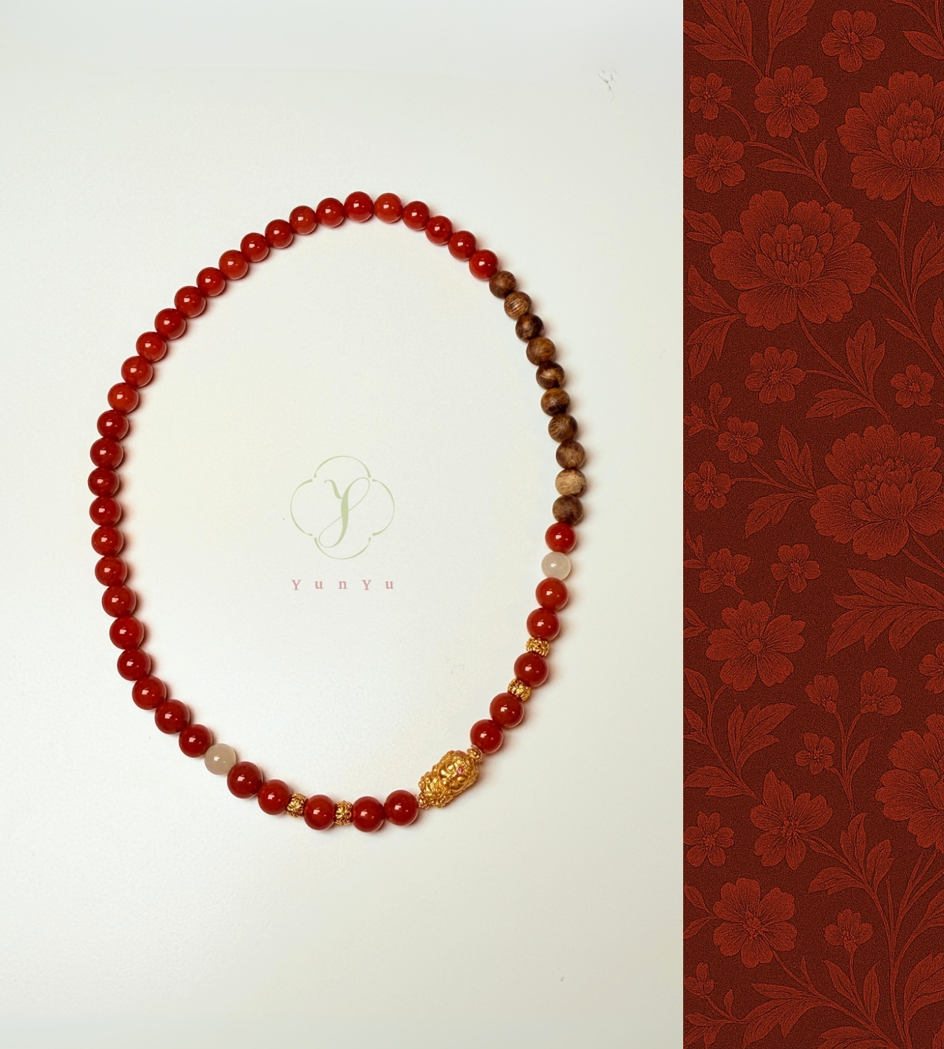 渡心香影(南紅/沉香)