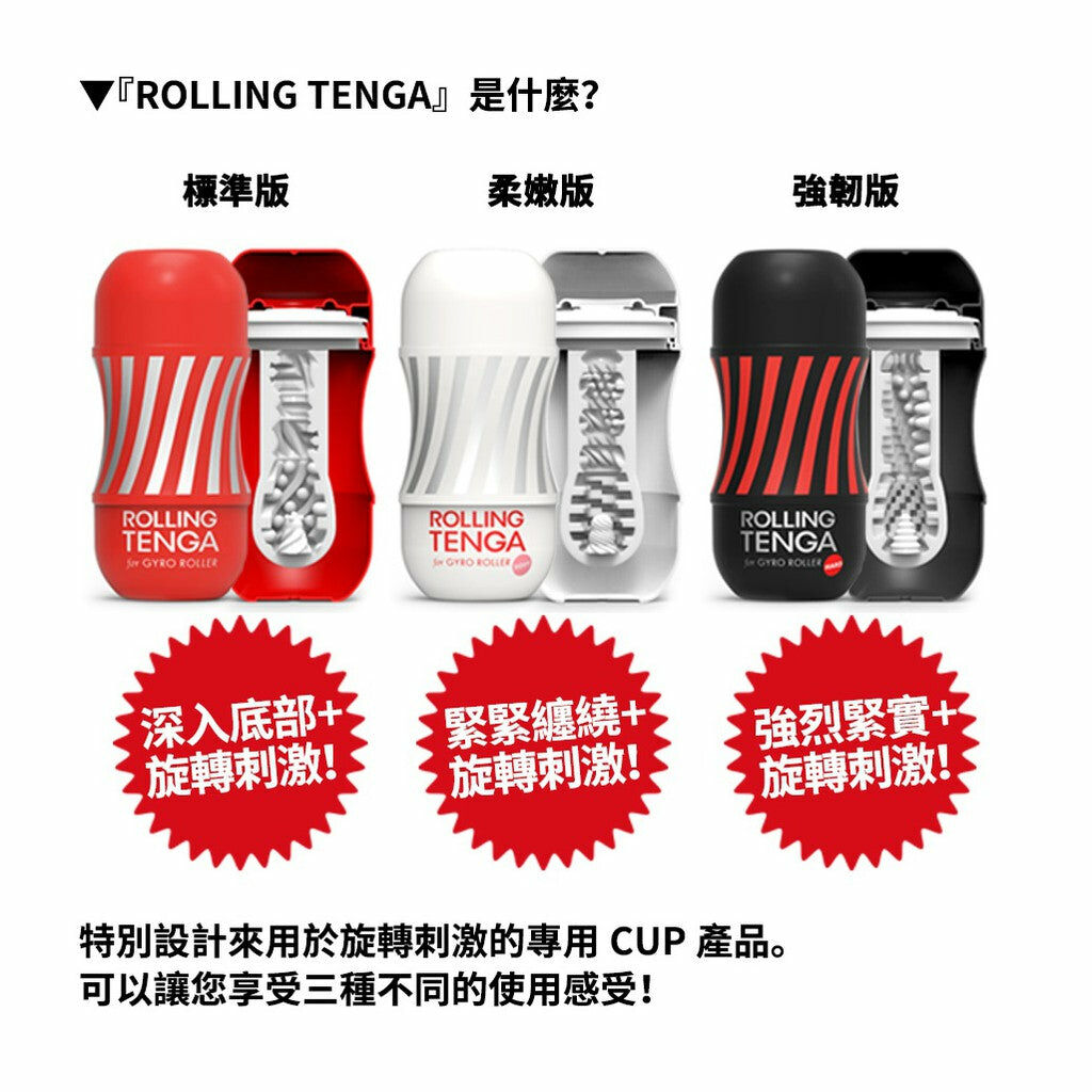 TENGA Gyro Roller 迴轉飛機杯