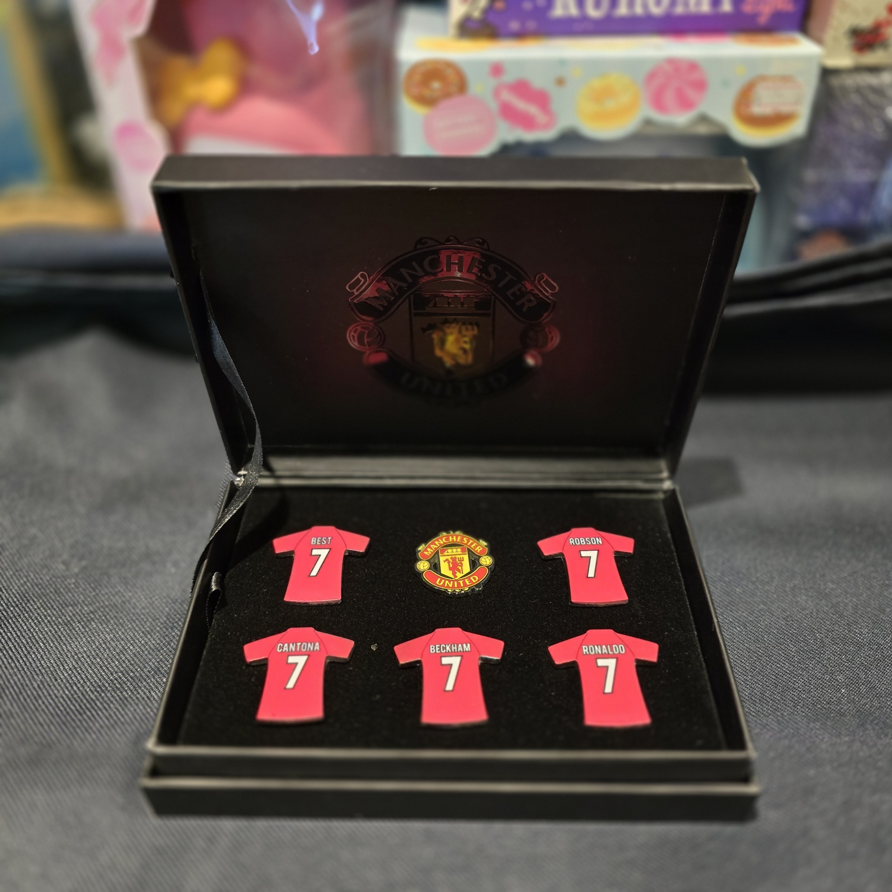 曼聯經典傳奇7號襟章套裝