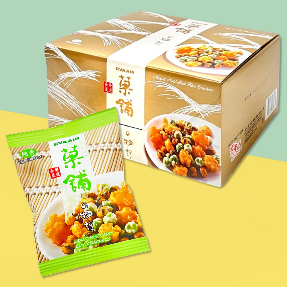 長榮航空 綜合米果 菓鋪 禮盒 14g x 18包入