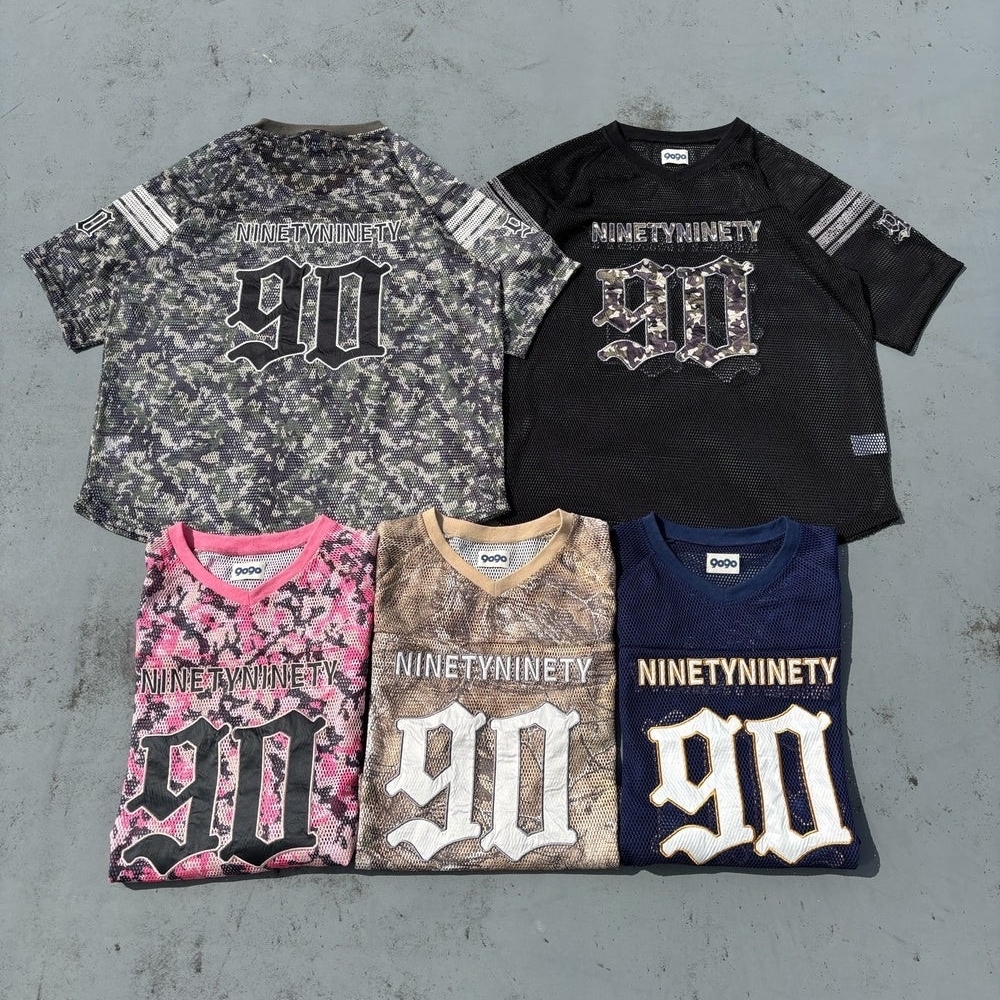 9090 90 Numbering Mesh Jersey 數字 網眼 球衣 NN1946