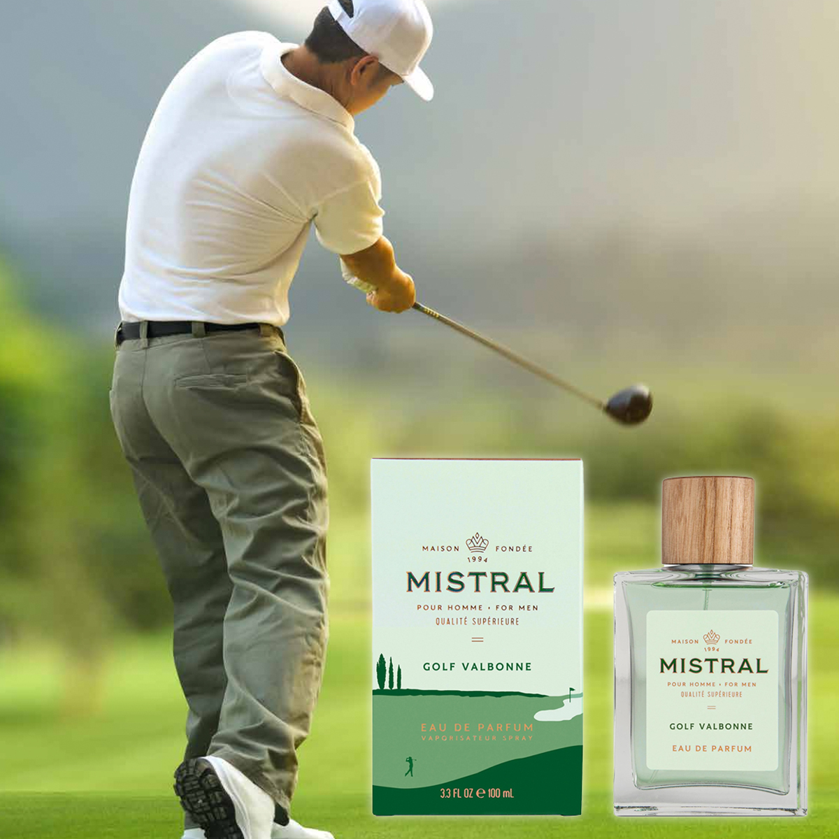美國 Mistral - 風采 男性香水（Golf Valbonne）