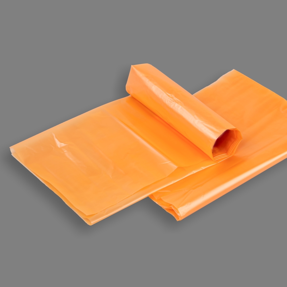 新料垃圾袋 橘