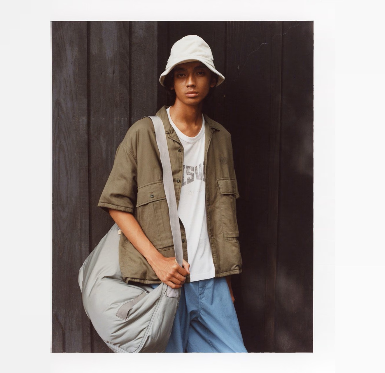 RE-STOCK: VISVIM CORNET (DOWN) SHIRT S/S *羽絨 - OLIVE PRE ORDER ITEM (預訂中)