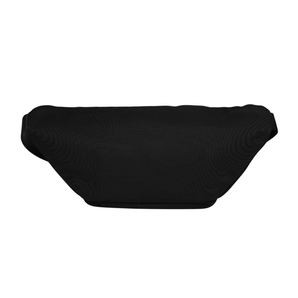 【BALLY】Code 經典紅白條紋尼龍腰包(黑色) 6310402