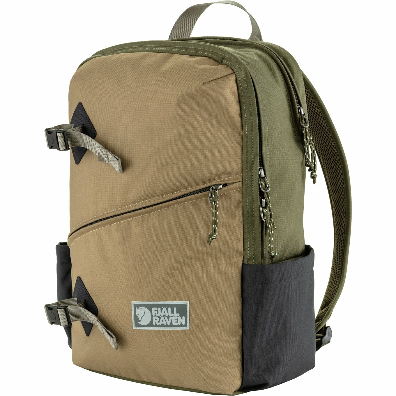 Fjallraven 瑞典北極狐 Vardag Backpack 17 後背包 F23200300-620-221 綠/粘土 [HappyOutdoor]