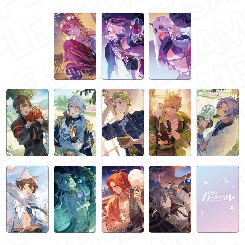 新世界狂歡日版收藏卡-12款隨機