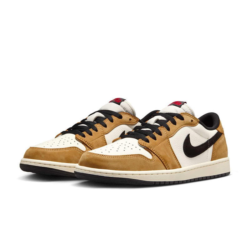 Air Jordan 1 Low OG "Rookie of the Year" 年度最佳新秀 卡其 男女鞋 CZ0790-107 [台灣現貨]