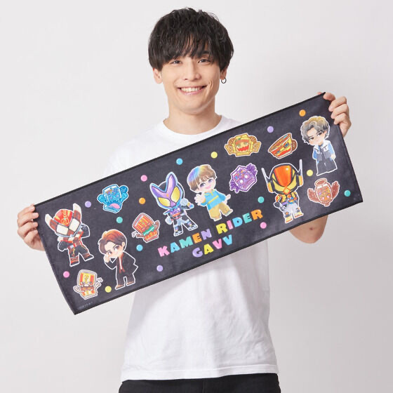 228720 Pbandai 預訂 2025/5月 仮面ライダーガヴ　デフォルメ　フェイスタオル