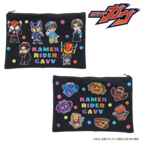 228721 Pbandai 預訂2025/5月 仮面ライダーガヴ　デフォルメ　ポーチ