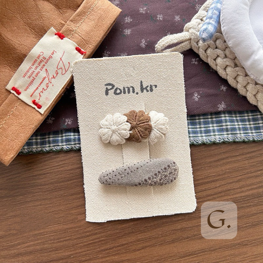 日系復古髮夾組