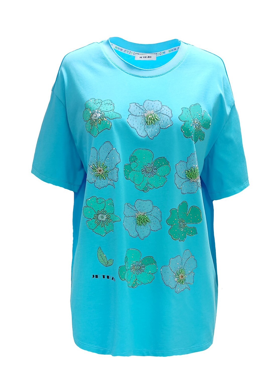 BD10125A1 新藝術花園趣味花花長板T (2色)