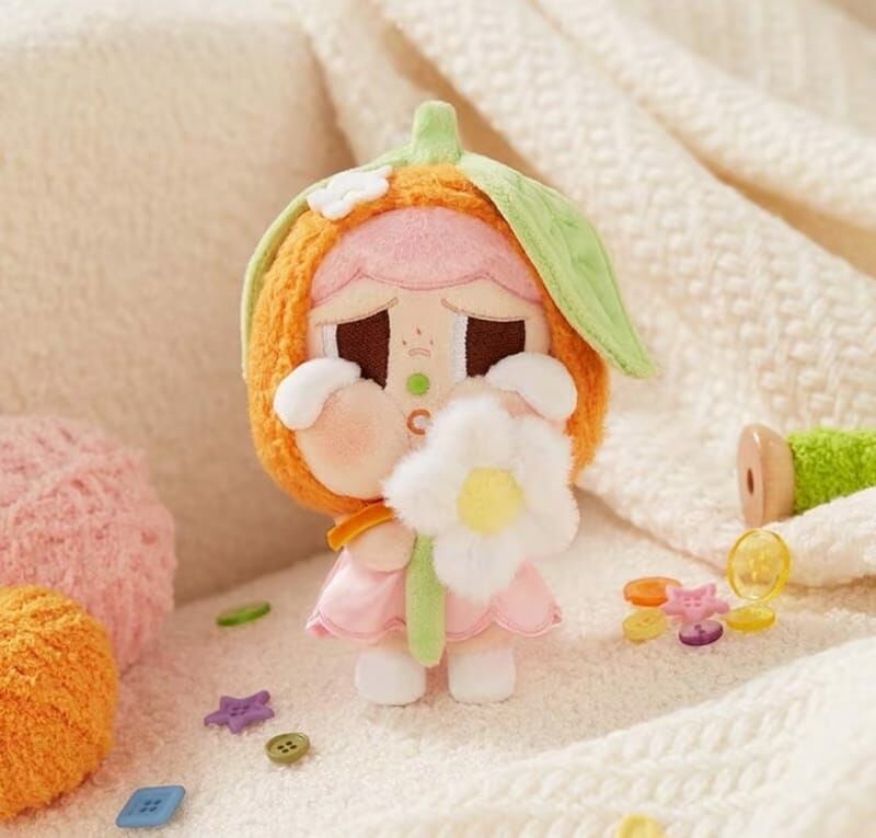 POP MART 泡泡瑪特 CRYBABY 城市樂園系列-小哭菊-毛絨公仔掛件