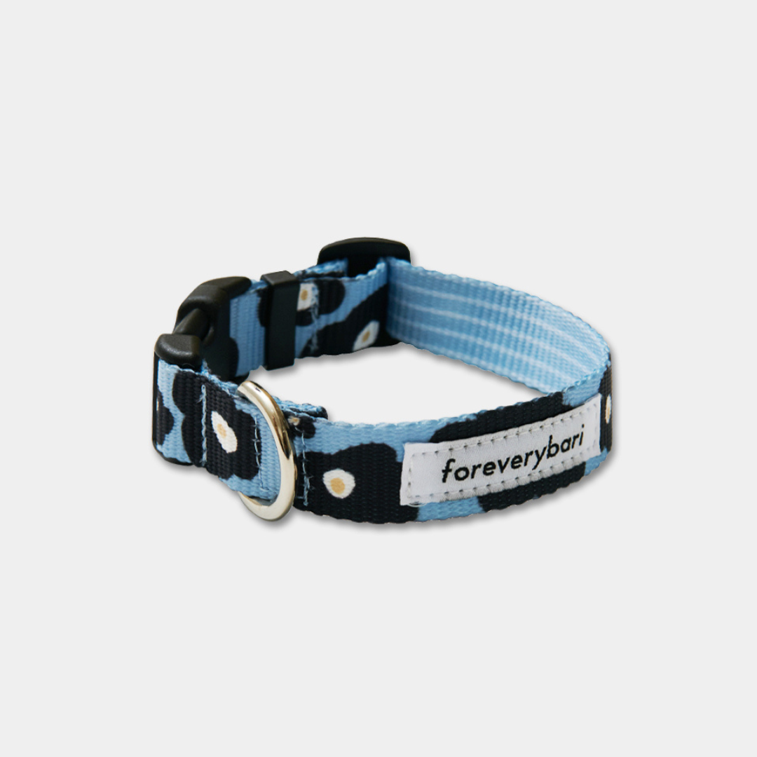 foreverybari三色堇項圈 (藍色)