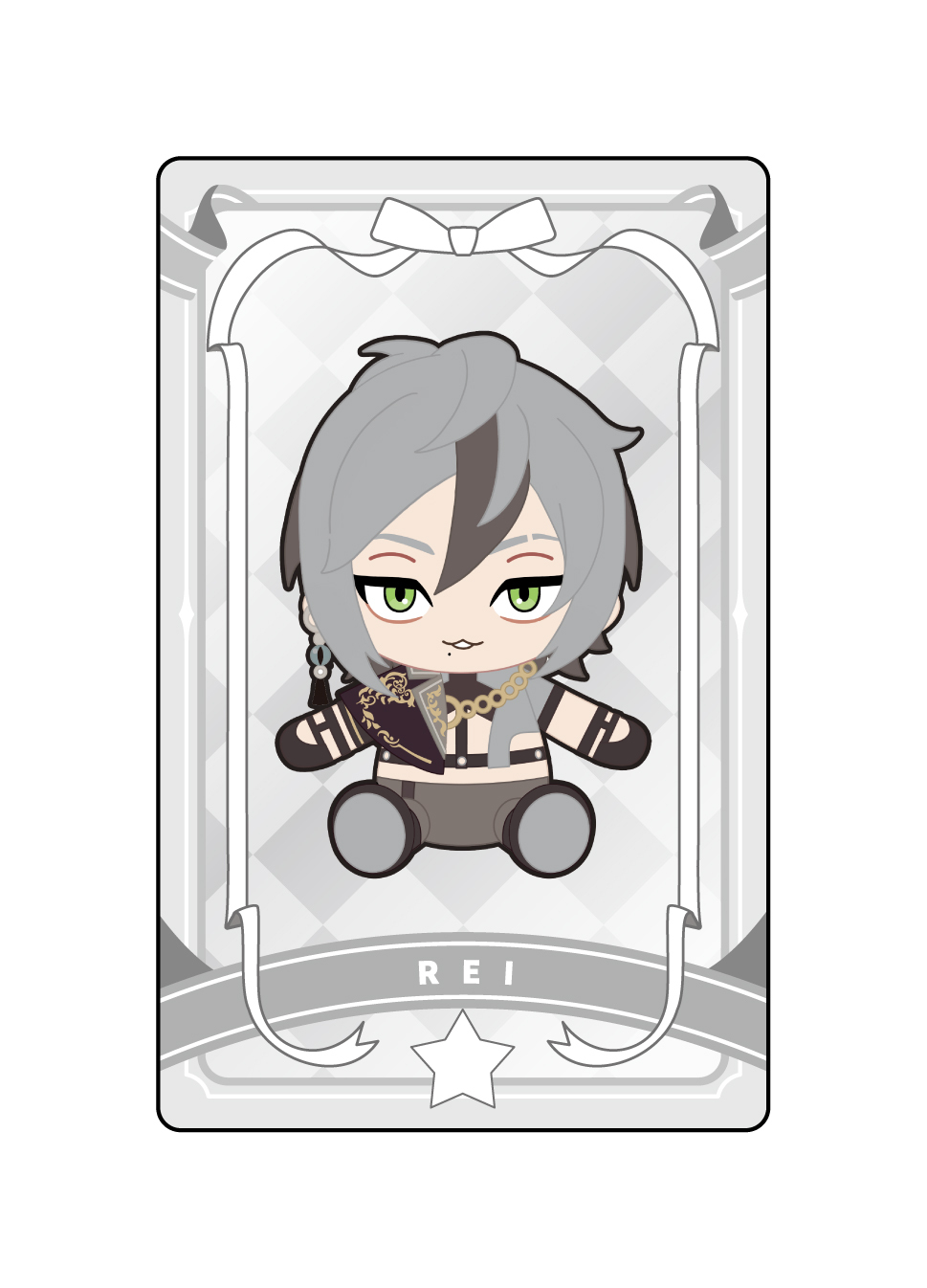 新世界狂歡日版布偶風格收藏卡-12款隨機