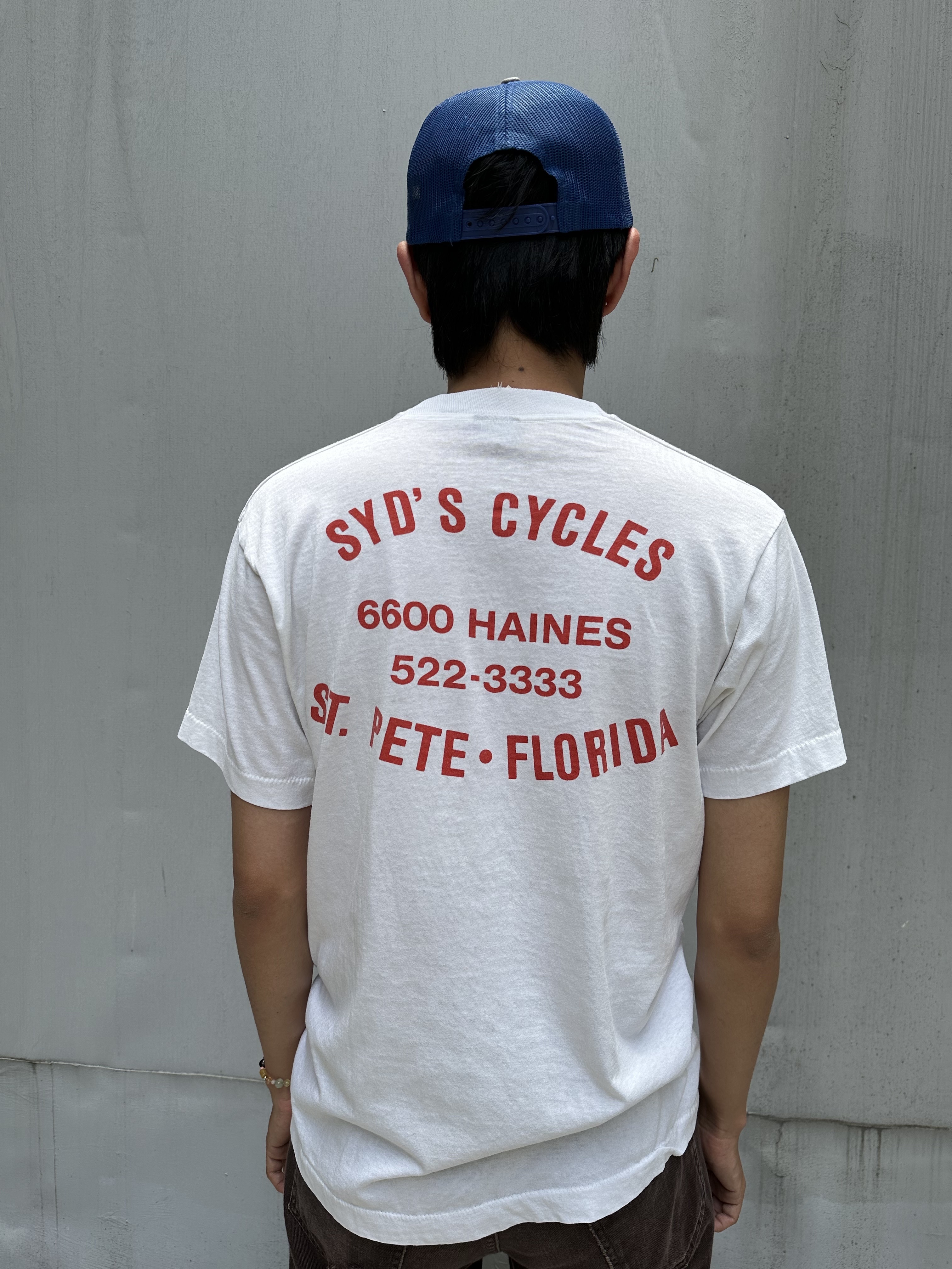 80s DUCATI Print Tee Made in USA