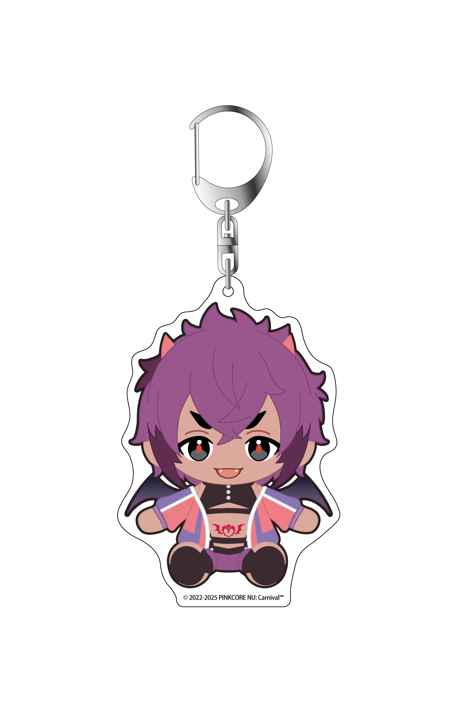 新世界狂歡日版布偶風格閃閃壓克力鑰匙圈-墨菲